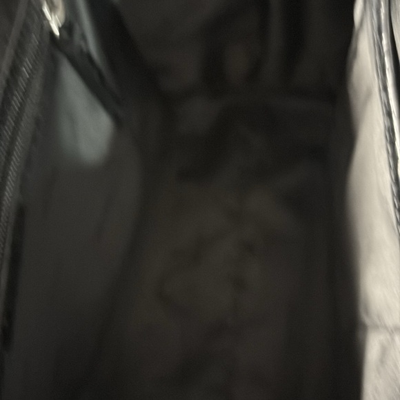 Calvin Klein Black Structured Tote with Croc Embossing - Picture 4 of 10